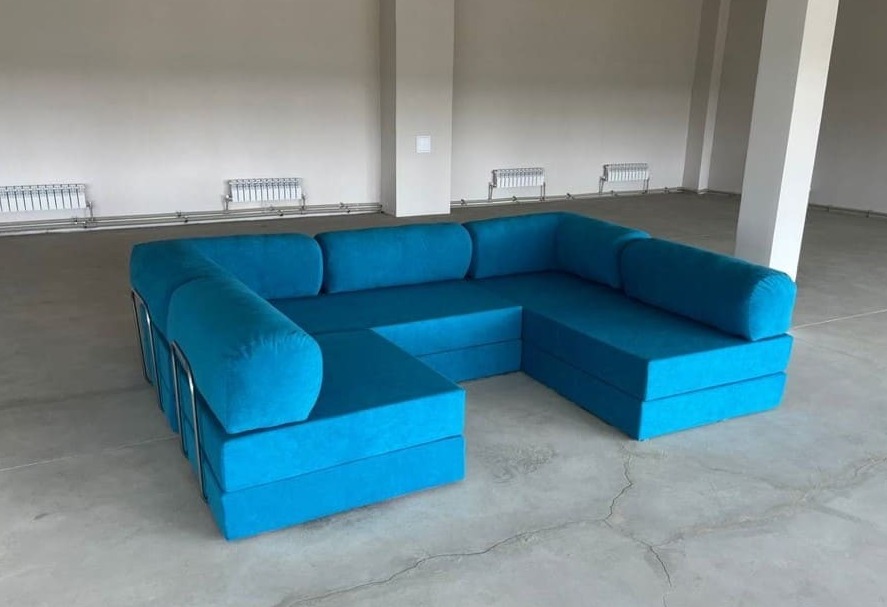 Бескаркасный диван "Тедди" П-образный