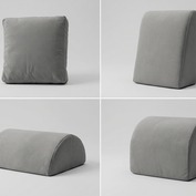 дополнительные подушки Вариация подушек на подоконник