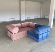 Угловой бескаркасный диван Тедди купить от производителя