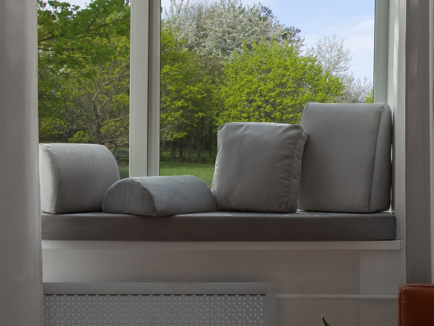 Подушка на подоконник на заказ, Матрас на подоконник на заказ