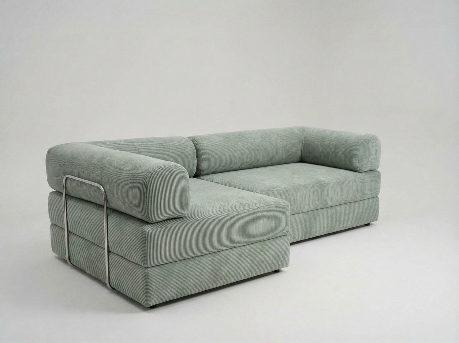 Бескаркасный угловой диван "Тедди"