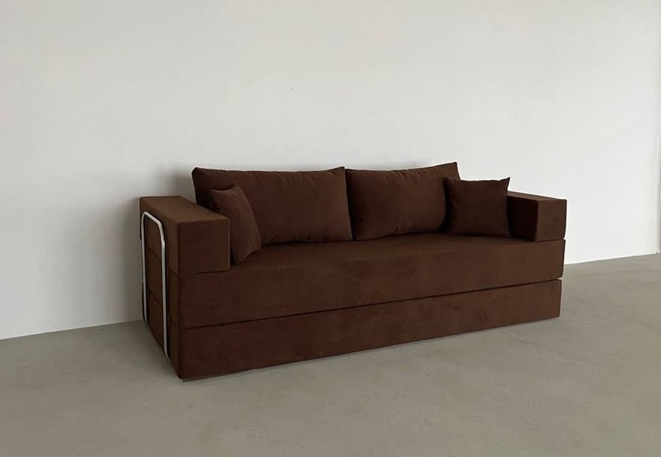 Бескаркасный диван "Лофт" с подлокотниками