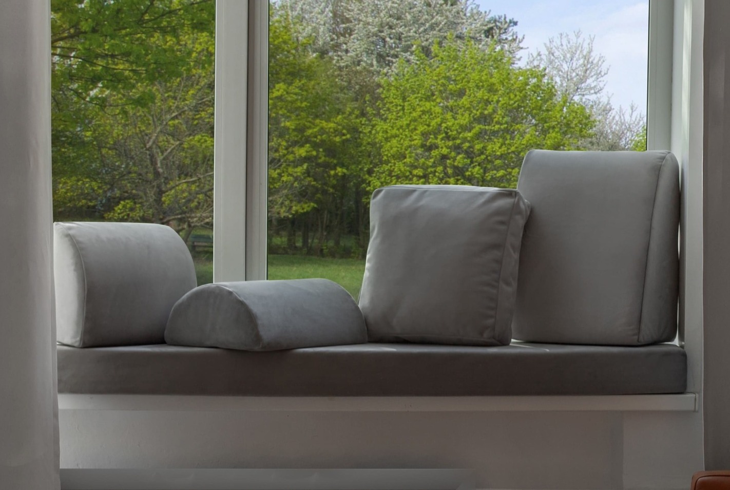 Матрас - подушка на подоконник "Мягкий Подоконник" по индивидуальным размерам